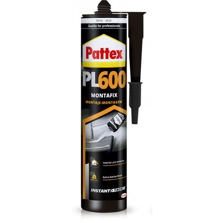 Pattex PL600 cartouche 300ml de montage professionnel Henkel