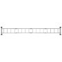 barreaux d'échelle aluminium multifonctionnel 4x4 472cm WK700020 Werku