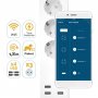 Base de prises multiples intelligentes sans fil 3 et 4 USBs Garza Smarthome