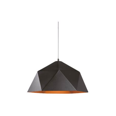 lampe pendentif Geon noir E27 GSC Evolution