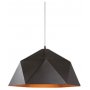 lampe pendentif Geon noir E27 GSC Evolution