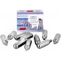 crème Set siphon Silver-ALU 10 charges + 0,50 Lt. pour crème siphons Ibili