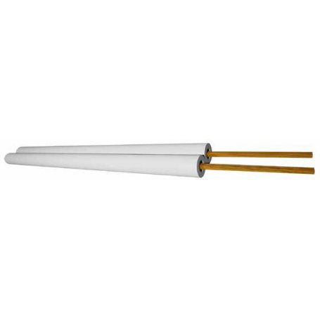 Blanc parallèle rouleau 100m 2x1.5mm câble polarisé GSC Evolution