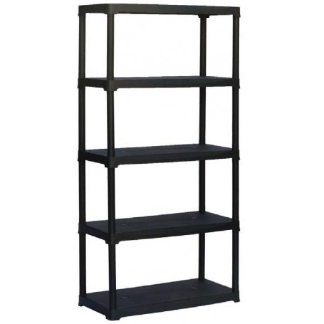 5 étagère racks 90x40x176cm Maiol résine