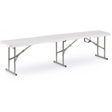 Banc pliant polyéthylène 1830x430x250mm GSC Evolution