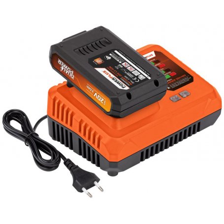 Chargeur de batterie 20V 2.0Ah + Powerplus POWDP9062