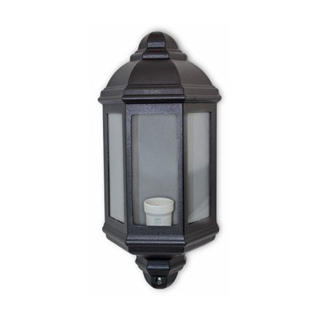 série de la lampe murale jardin Luciérn aga E27 60W aluminium noir GSC Evolution