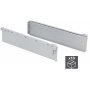 Kit 10 tiroirs de cuisine Ultrabox hauteur profondeur de 150 mm à 500 mm en acier gris métallisé Emuca