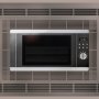 600mm cadre nickel satiné module de micro-ondes en matière plastique Emuca