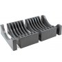 Organiseur 13 plats en plastique pour meubles gris anthracite Emuca