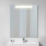 miroir de salle de bain Pegasus Emuca avec éclairage avant LED 60x70cm