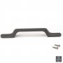 Ensemble de 25 tireurs Meubles Osaka Entraxe noir 96mm aluminium gris Emuca