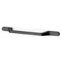 Ensemble de 25 tireurs Meubles Osaka Entraxe noir 96mm aluminium gris Emuca