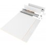 Kit cuisine tiroir Vertex ou panneaux salle de bain avec module d'acier blanc 500mm profondeur 93mm 900mm hauteur Emuca