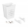 Panier à linge pour 450mm blanc de module plastique Emuca