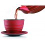Septembre 2 tasses + 2 soucoupes pour le thé Ibili Ceylan