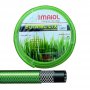 Pack tuyau d'irrigation Ø19mm 25m vert botanique LTX Maiol + portamangueras compact Altuna