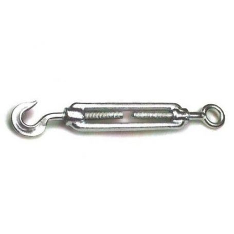 TENSIONS HOOK / RING 10MM WHITE ZINC DAMESA