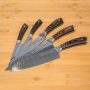 Set 5 couteaux série Sakura chaira 20cm + 3 + sac de 6 parties 3 Claveles