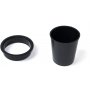 Ensemble de 5 lames en retrait tableau noir Pot en plastique Emuca