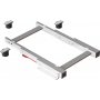 guides de table coulissante d'angle pour la cuisine en aluminium anodisé inoxydable Emuca