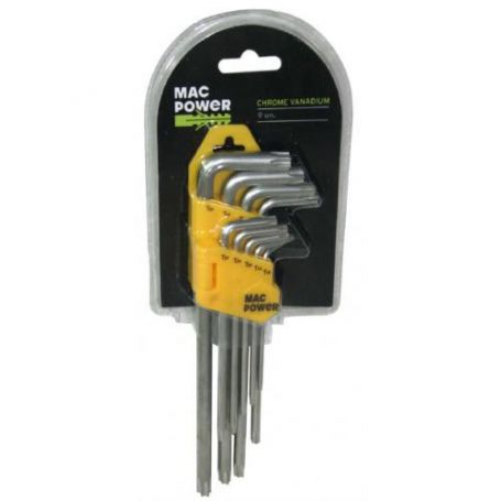 touches longues Torx 9 pièces Mader