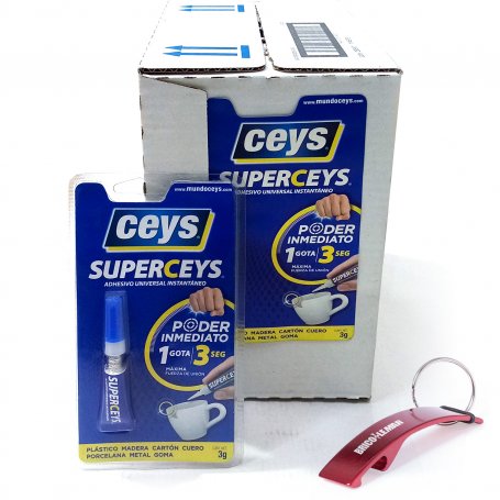 Boîte de 24 blisters adhésifs instantanés Super ceys 3g Ceys