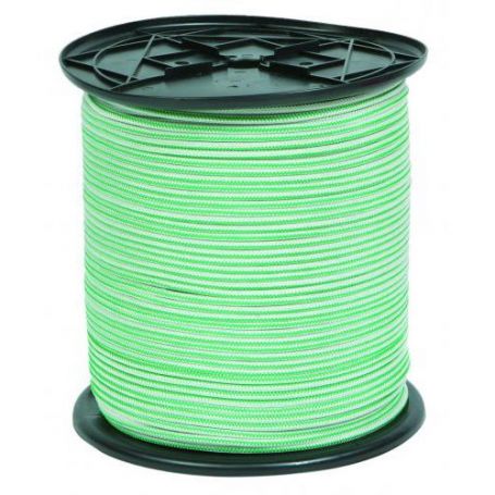 corde de l'aiguille de fil 400mts blanc et vert HCS