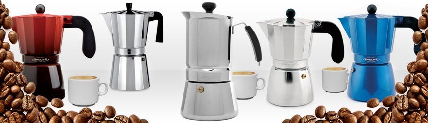 Boutique en ligne Cafeteras Oroley