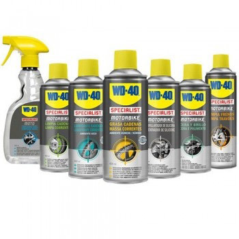 WD-40 para el mantenimiento de su moto