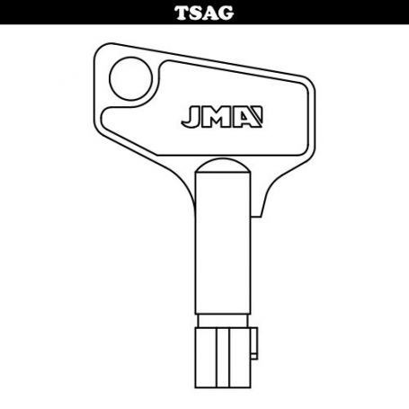 modello di chiave tubolare sag5'5 JMA