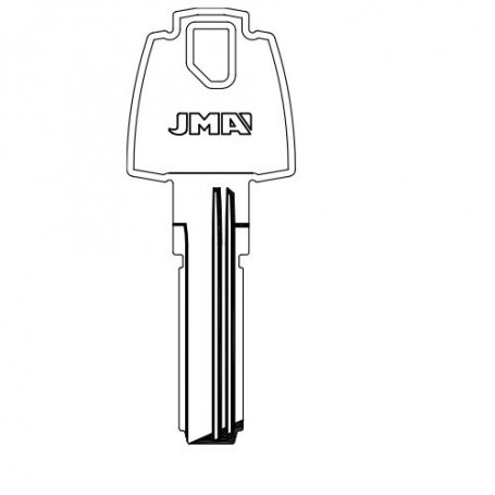Chiave di ottone di sicurezza tet62 mod (sacchetto da 10 pezzi) JMA