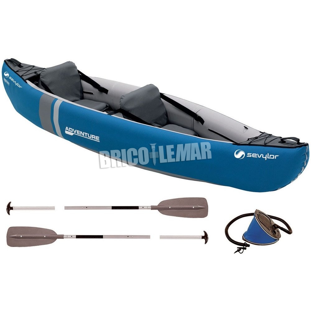 Domeilleur 2pcs Sedile Gonfiabile per Il Canottaggio di Kayak per la Pesca in Campeggio 