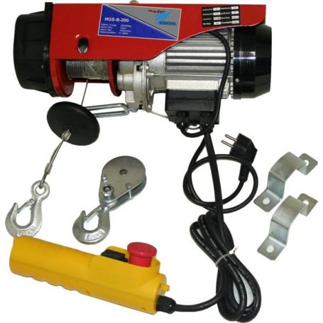 verricello elettrico 100 / 200Kg 480W Mader
