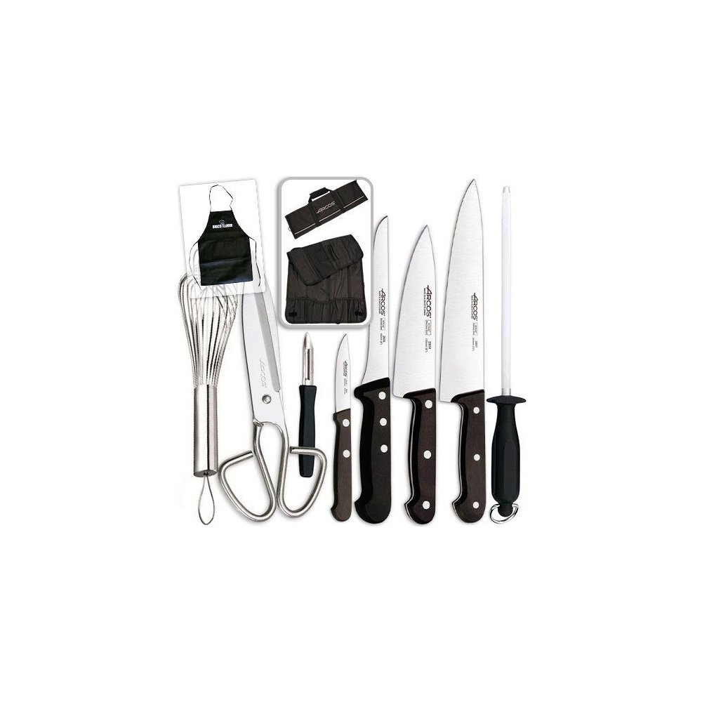 Coltello da cucina Harvey anticato Borsa per coltelli da cucina richiudibile Borsa per coltelli da cucina in vera pelle per coltello da cucina 