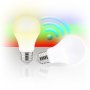 Intelligente Confezione lampade standard del LED 2 WiFi E27 8W 3000K-6500K RGB GSC Evolution
