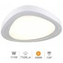 soffitto soffitto Frisbee LED 111W 7326Lm 3000K 1000x840x105mm GSC Evolution