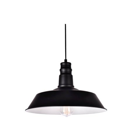 appeso industriale lampada nera E27 GSC Evolution Line