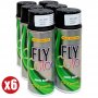 Vernice spray RAL 9005 nero lucido scatola 200ml FlyColor di 6 unità