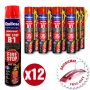 poliuretano espanso ignifugo Quilosa Fire Stop 750ml cannula 12 cartucce