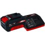 Kit + motosega tagliasiepi Ehinhell GE-HC 18V Li + 2 batterie 18V 4Ah con caricabatterie