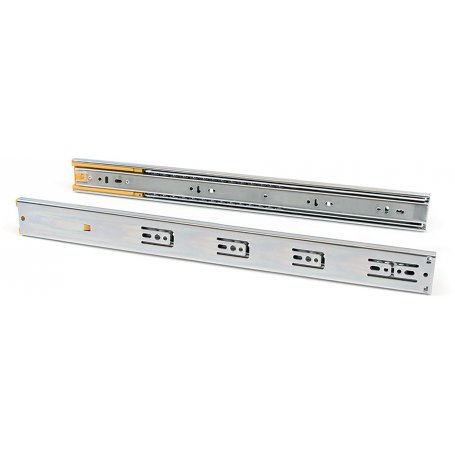 Totale guide gioco cassetti ammortizzato 45x500mm estrazione zincato Emuca
