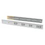 Totale guide gioco cassetti ammortizzato 45x500mm estrazione zincato Emuca