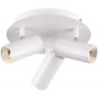 alluminio bianco circolare plafoniera tripla GU10 Max.60W GSC Evolution