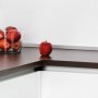 Cuffia da cucina rettangolare con accessori 4.7m plastica anodizzata satinata Emuca