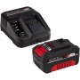 Kit Sierra Sable TE-AP 18 Li + 18V 4.0Ah Alimentazione Batteria 2 X-Change caricabatterie Einhell