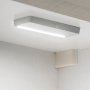Ricaricabile LED del sensore di movimento 4000K metallico plastica grigio Emuca