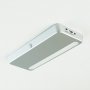 Ricaricabile LED del sensore di movimento 4000K metallico plastica grigio Emuca