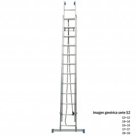 2 sezioni scala di corda 17 + 17 passi Plabell ST