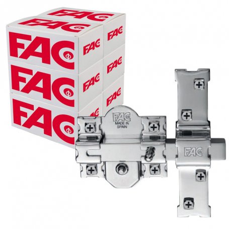 Fac latch 301-RP / 80 70 millimetri Nichel sacco di 6 unità